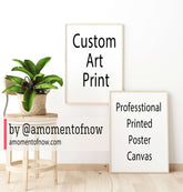 Personalized Custom Wall Poster Print | Custom Wall Art Print | Art Prints | Wall Decor Printing, Wall Art, $ 19.50, A Moment Of Now™